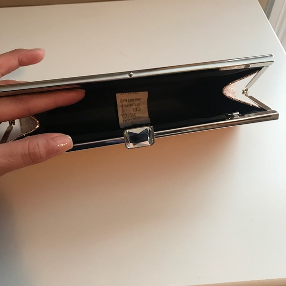 Rose gold clutch w/o chain - Picture 4 of 4